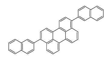Perylene, 3,10-di-2-naphthalenyl Structure