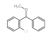 1-chloro-2-(methoxy-phenyl-methyl)benzene Structure