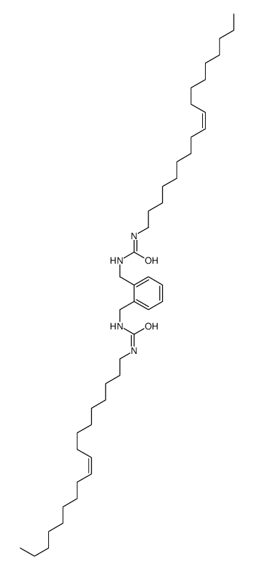 1-octadec-9-enyl-3-[[2-[(octadec-9-enylcarbamoylamino)methyl]phenyl]methyl]urea结构式