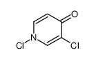 4(1H)-Pyridinone,1,3-dichloro-结构式