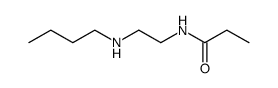 Propanamide,N-[2-(butylamino)ethyl]- structure