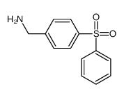 (4-(PHENYLSULFONYL)PHENYL)METHANAMINE Structure