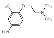 N-[2-(4-Amino-2-methylphenoxy)ethyl]-N,N-dimethylamine Structure