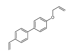 1-ethenyl-4-(4-prop-2-enoxyphenyl)benzene结构式