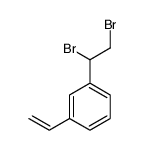1-(1,2-dibromoethyl)-3-ethenylbenzene结构式