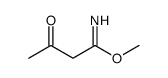 Butanimidic acid, 3-oxo-, methyl ester Structure