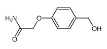 4-Carbamoylmethoxy-benzylalkohol结构式