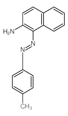 1-(4-methylphenyl)diazenylnaphthalen-2-amine Structure