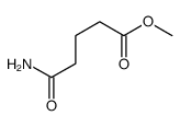methyl 5-amino-5-oxopentanoate结构式