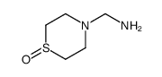 (1-oxo-1,4-thiazinan-4-yl)methanamine结构式