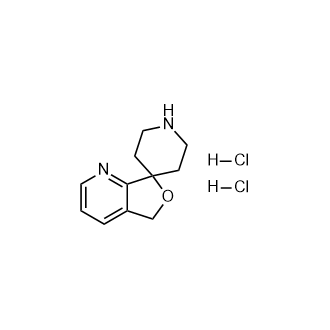 5H-Spiro[Furo[3,4-B]Pyridine-7,4’-Piperidine] Dihydrochloride structure