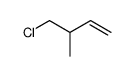 4-Chloro-3-methyl-1-butene structure