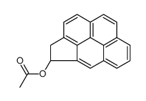 4-Acetoxy-3,4-dihydrocyclopenta(cd)pyrene结构式