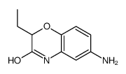 6-amino-2-ethyl-4H-1,4-benzoxazin-3-one结构式