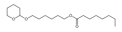 6-(oxan-2-yloxy)hexyl octanoate Structure