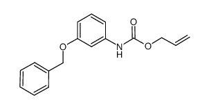 allyl (3-(benzyloxy)phenyl)carbamate Structure