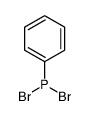 Dibromo(phenyl)phosphine结构式
