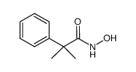 N-hydroxy-2-methyl-2-phenylpropanamide结构式