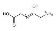 2-[(2-azanylacetyl)amino]acetic acid Structure