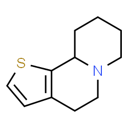 4,7,8,9,10,10a-hexahydro-5H-thienoquinolizine结构式