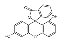 1',6'-dihydroxy-spiro[phthalan-1,9'-xanthen]-3-one Structure