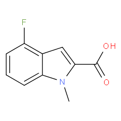 4-Fluoro-1-methyl-1H-indole-2-carboxylic acid picture