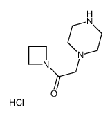 1-(氮杂啶-1-基)-2-(哌嗪-1-基)乙酮盐酸盐图片