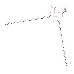 16-methylheptadecanoic acid; 2-methylprop-2-enoic acid; propan-2-ol; titanium picture