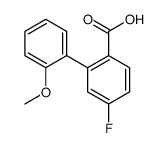 4-fluoro-2-(2-methoxyphenyl)benzoic acid Structure