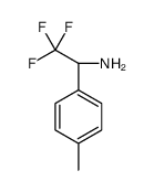 (1S)-2,2,2-TRIFLUORO-1-(4-METHYLPHENYL)ETHYLAMINE结构式