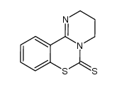 3,4-dihydro-2H,6H-pyrimido[1,2-c][1,3]benzthiazine-6-thione结构式