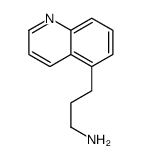 3-(5-quinolyl)propan-1-amine Structure