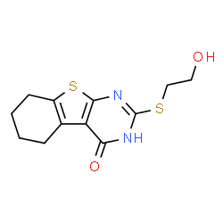 2-(2-hydroxyethylsulfanyl)-5,6,7,8-tetrahydro-3H-[1]benzothiolo[2,3-d]pyrimidin-4-one图片