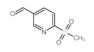 6-(METHYLSULFONYL)NICOTINALDEHYDE picture