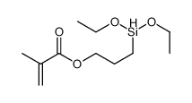 3-diethoxysilylpropyl 2-methylprop-2-enoate Structure