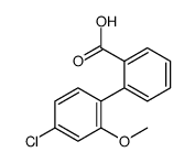 4-氯-2-甲氧基-[1,1-联苯]-2-羧酸结构式