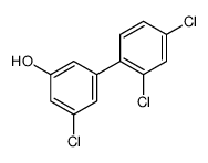 3-chloro-5-(2,4-dichlorophenyl)phenol结构式