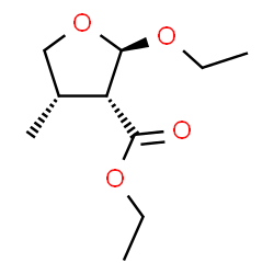 3-Furancarboxylicacid,2-ethoxytetrahydro-4-methyl-,ethylester,(2alpha,3bta,4bta)-(9CI) picture
