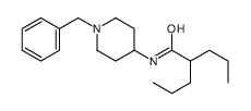 N-(1-benzylpiperidin-4-yl)-2-propylpentanamide结构式