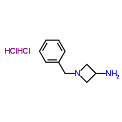 1-Benzyl-3-azetidinamine dihydrochloride Structure