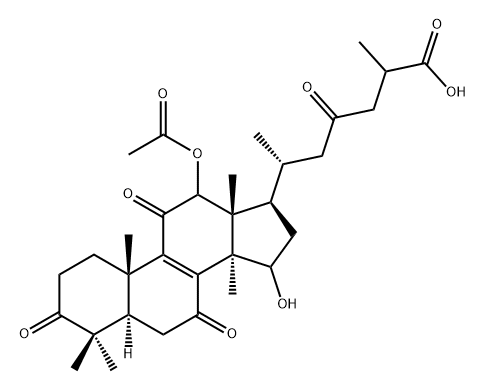 Ganoweberianic acid E Structure