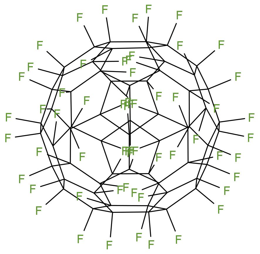 fullerene fluoride结构式