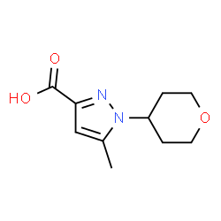 5-Methyl-1-(tetrahydro-2H-pyran-4-yl)-1H-pyrazole-3-carboxylic acid picture