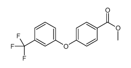 methyl 4-[3-(trifluoromethyl)phenoxy]benzoate Structure
