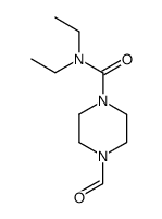 4-formyl-piperazine-1-carboxylic acid diethylamide Structure