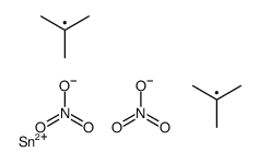 [ditert-butyl(nitrooxy)stannyl] nitrate Structure