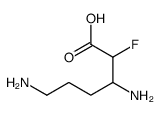 3,6-diamino-2-fluorohexanoic acid结构式