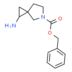 benzyl 2-amino-5-azaspiro[2.4]heptane-5-carboxylate structure