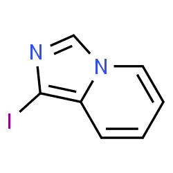1-碘咪唑并[1,5-A]吡啶结构式