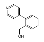 (2-pyridin-4-ylphenyl)methanol Structure